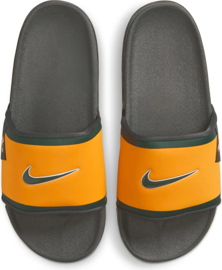 Nike Men's Offcourt (Oakland A's) Offcourt Slides in Yellow | FN2679-700 - Image 5