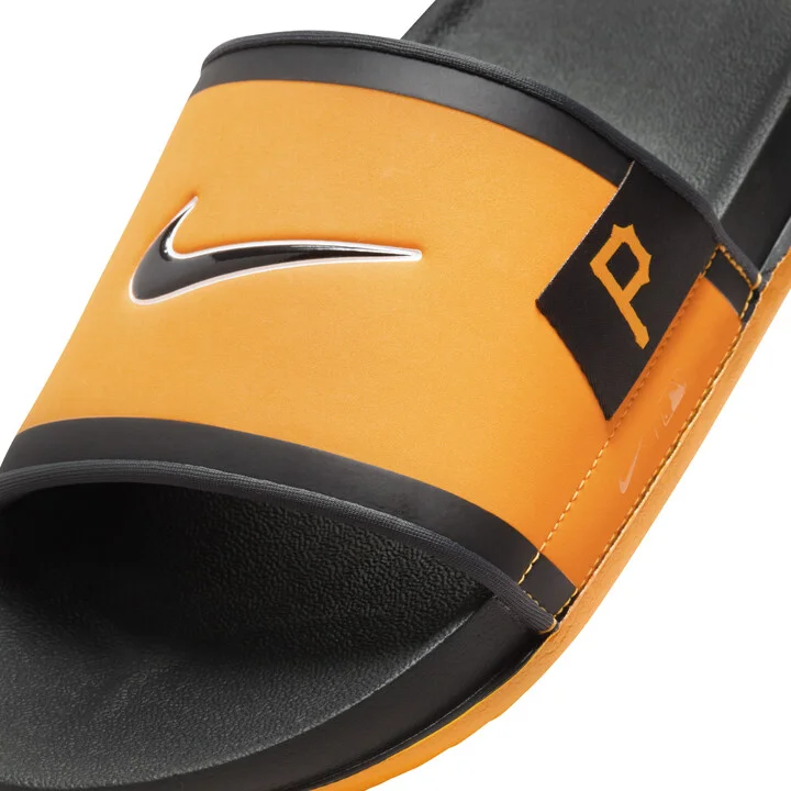 Nike Men's Offcourt (Pittsburgh Pirates) Offcourt Slides in Yellow | FN4320-700 - Image 6