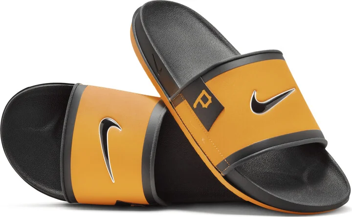 Nike Men's Offcourt (Pittsburgh Pirates) Offcourt Slides in Yellow | FN4320-700
