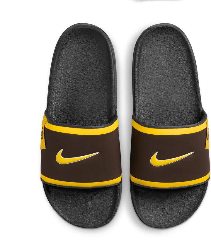 Nike Men's Offcourt (San Diego Padres) Offcourt Slides in Brown | FN4314-200 - Image 5