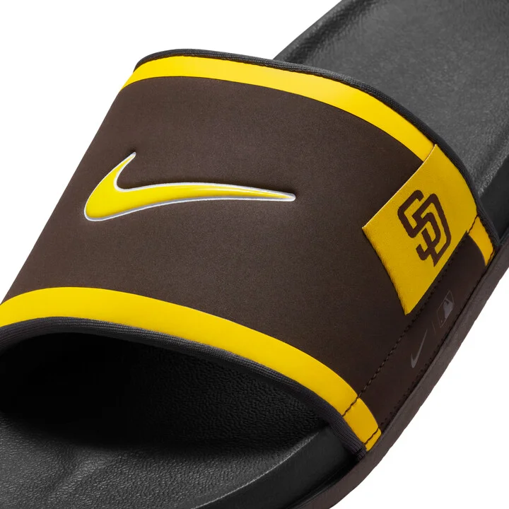 Nike Men's Offcourt (San Diego Padres) Offcourt Slides in Brown | FN4314-200 - Image 6