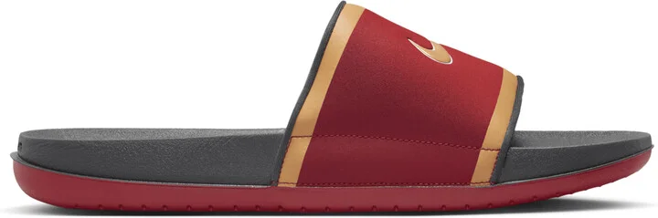 Nike Men's Offcourt (San Francisco 49ers) Offcourt Slides in Red | FN2631-600 - Image 4