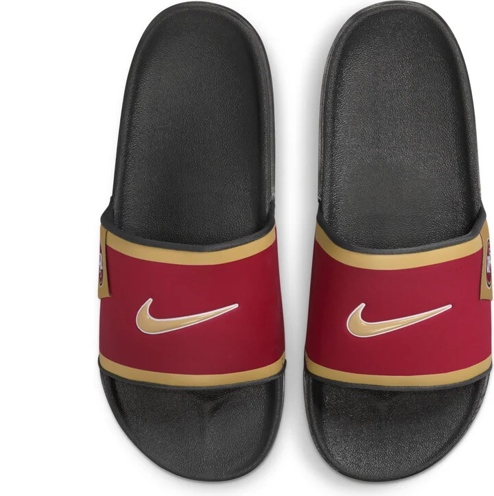 Nike Men's Offcourt (San Francisco 49ers) Offcourt Slides in Red | FN2631-600 - Image 5