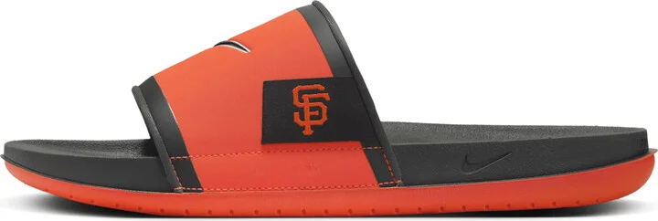 Nike Men's Offcourt (San Francisco Giants) Offcourt Slides in Orange | FN4467-800 - Image 2