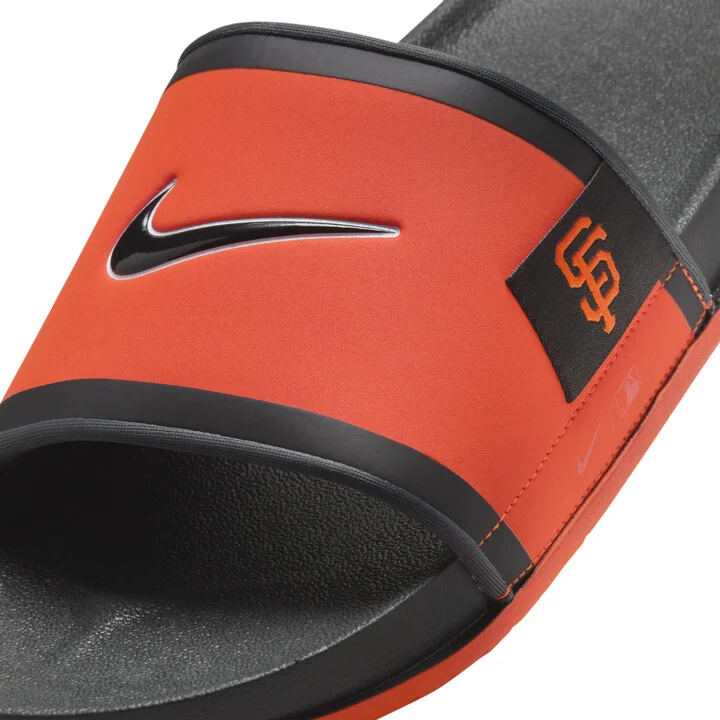 Nike Men's Offcourt (San Francisco Giants) Offcourt Slides in Orange | FN4467-800 - Image 6