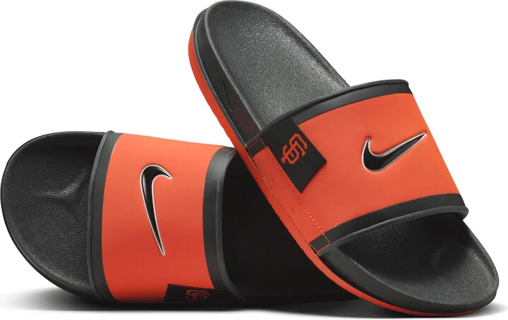 Nike Men's Offcourt (San Francisco Giants) Offcourt Slides in Orange | FN4467-800