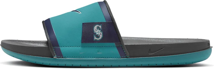 Nike Men's Offcourt (Seattle Mariners) Offcourt Slides in Blue | FN4186-400 - Image 2