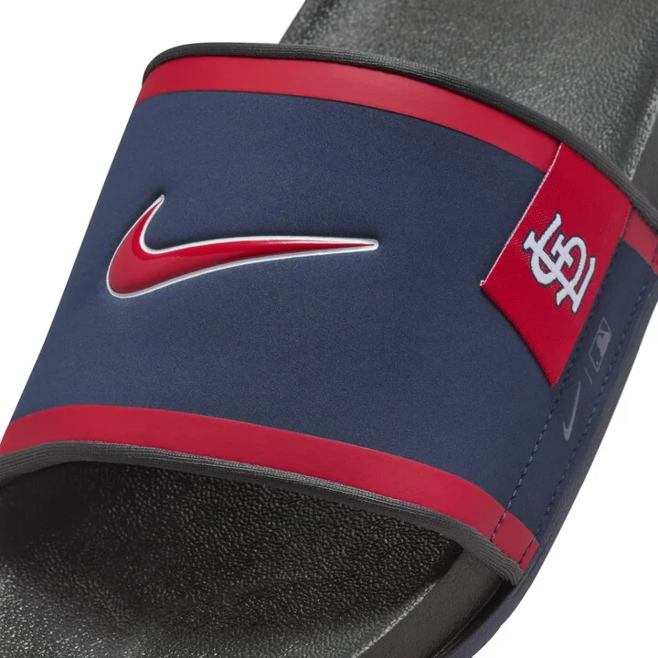 Nike Men's Offcourt (St. Louis Cardinals) Offcourt Slides in Blue | FN4471-400 - Image 6