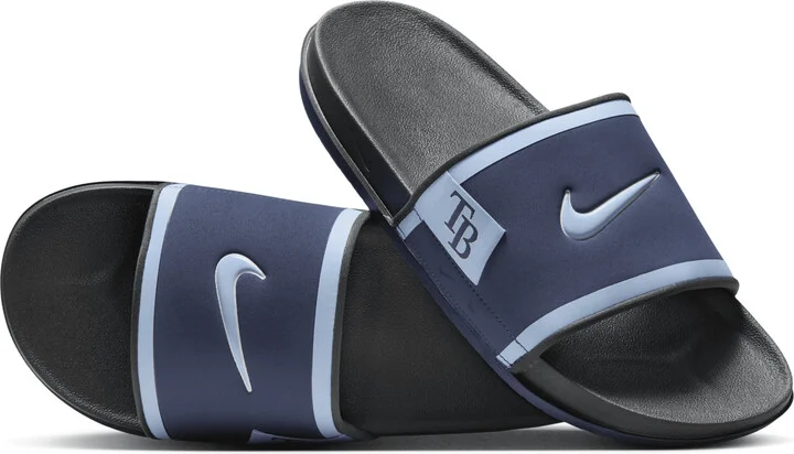 Nike Men's Offcourt (Tampa Bay Rays) Offcourt Slides in Blue | FN4458-400