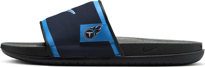 Nike Men's Offcourt (Tennessee Titans) Offcourt Slides in Blue | FN4477-400 - Image 2