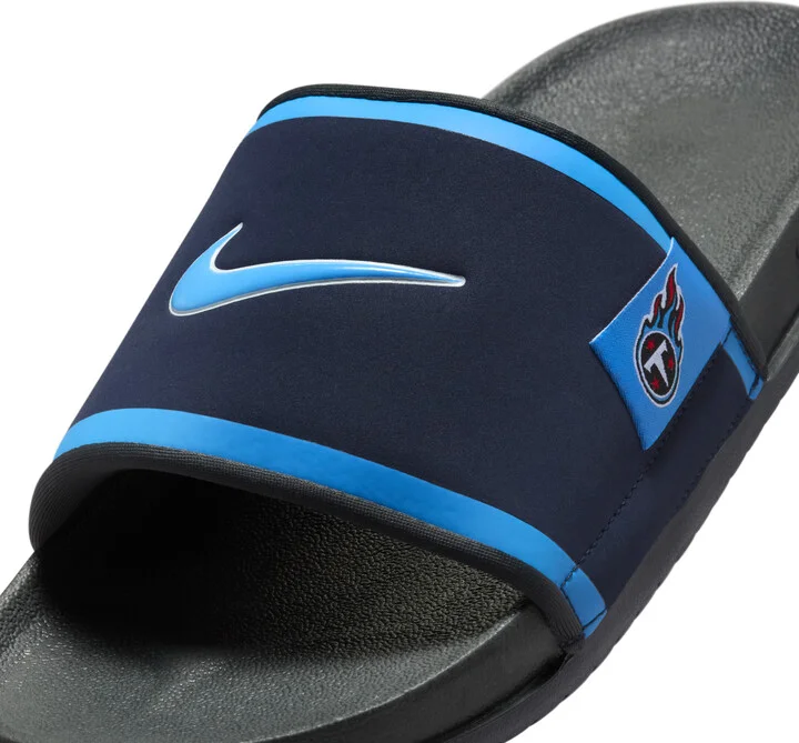 Nike Men's Offcourt (Tennessee Titans) Offcourt Slides in Blue | FN4477-400 - Image 6