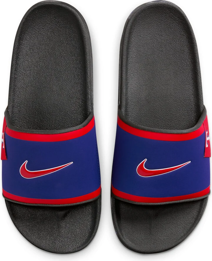 Nike Men's Offcourt (Texas Rangers) Offcourt Slides in Blue | FN4456-400 - Image 5