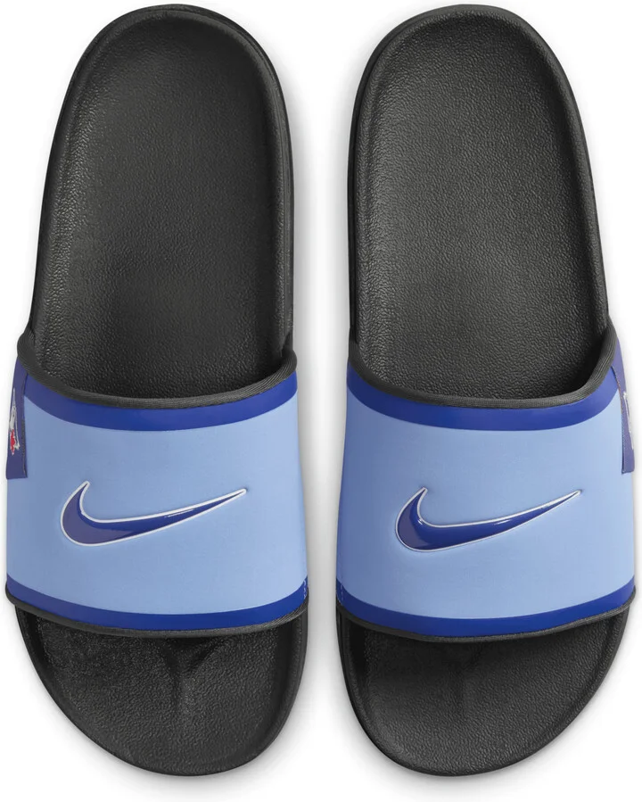 Nike Men's Offcourt (Toronto Blue Jays) Offcourt Slides in Blue | FN2690-400 - Image 5