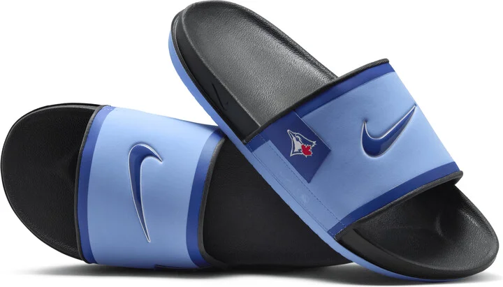 Nike Men's Offcourt (Toronto Blue Jays) Offcourt Slides in Blue | FN2690-400