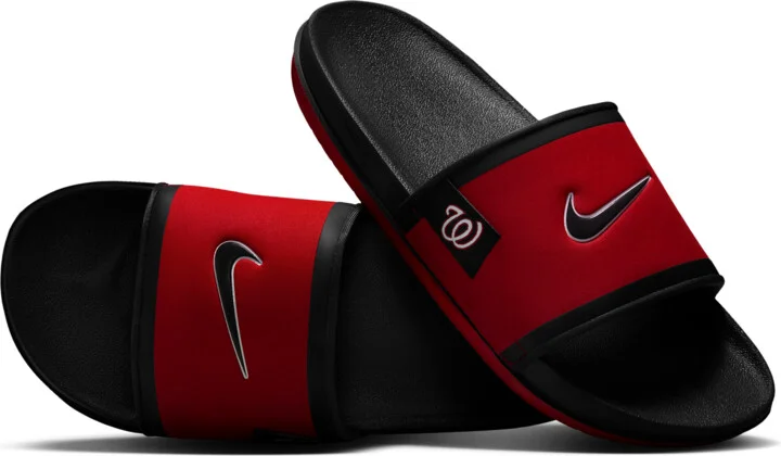 Nike Men's Offcourt (Washington Nationals) Offcourt Slides in Red | FN4300-600