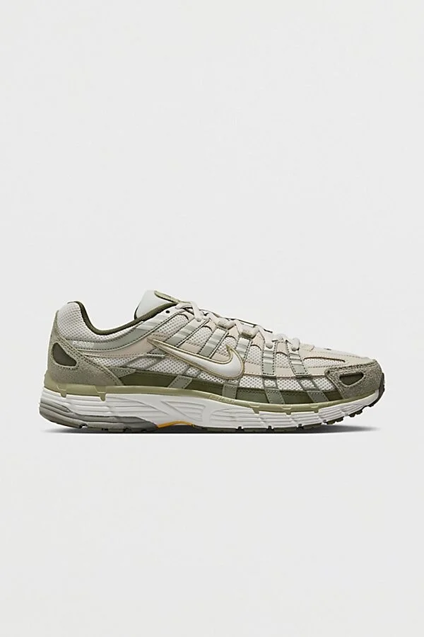 Nike Men's P-6000 Sneaker in Light Army/Cargo Khaki/Light Orewood Brown