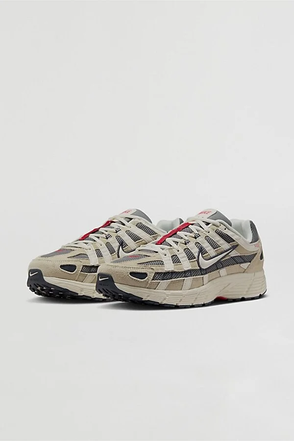 Nike Men's P-6000 Sneaker in Light Khaki/Pale Ivory/Thunder Blue - Image 2