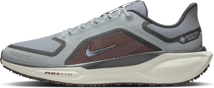 Nike Men's Pegasus 41 GORE-TEX Waterproof Road Running Shoes in Grey | FQ1356-003