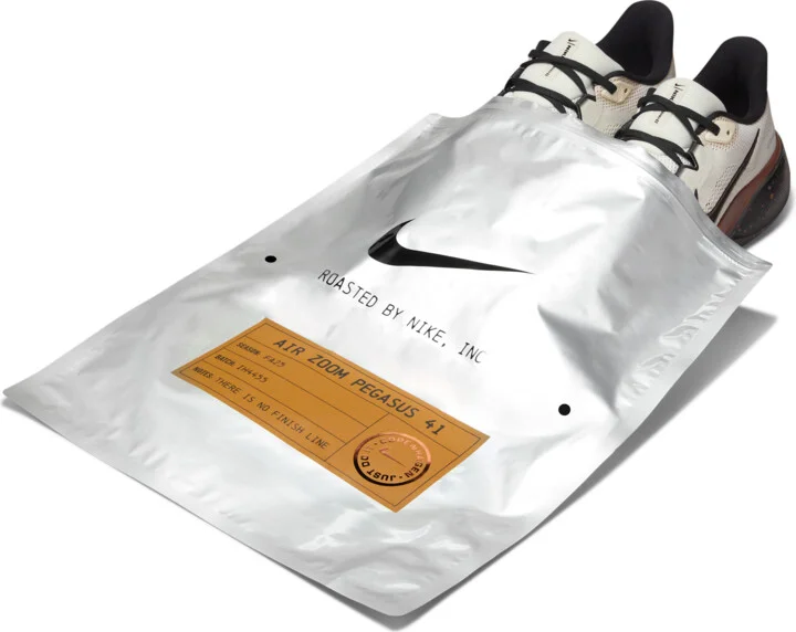 Nike Men's Pegasus 41 Road Running Shoes in Brown | IH4455-047 - Image 10