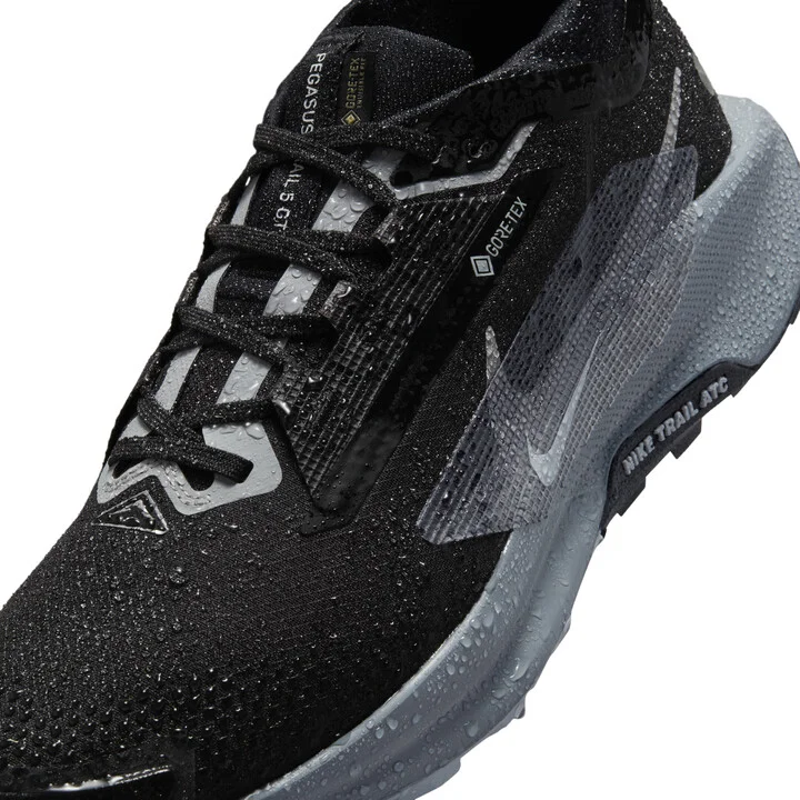 Nike Men's Pegasus Trail 5 GORE-TEX Waterproof Trail Running Shoes in Black | FQ0908-001 - Image 10