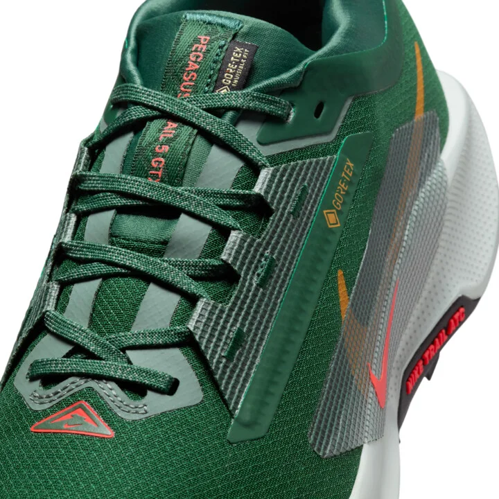 Nike Men's Pegasus Trail 5 GORE-TEX Waterproof Trail Running Shoes in Green | FQ0908-301 - Image 7