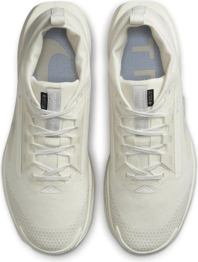 Nike Men's Pegasus Trail 5 GORE-TEX Waterproof Trail Running Shoes in White | FQ0908-101 - Image 4