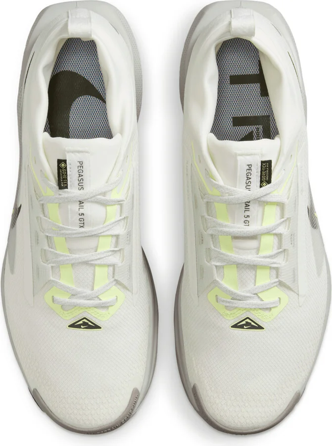 Nike Men's Pegasus Trail 5 GORE-TEX Waterproof Trail Running Shoes in White | FQ0908-102 - Image 4