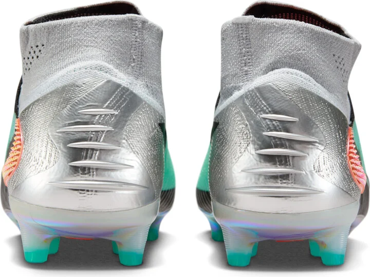 Nike Men's Phantom 6 High Elite Artificial-Grass Soccer Cleats in Grey | IH3985-001 - Image 6