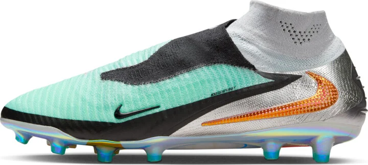 Nike Men's Phantom 6 High Elite Artificial-Grass Soccer Cleats in Grey | IH3985-001