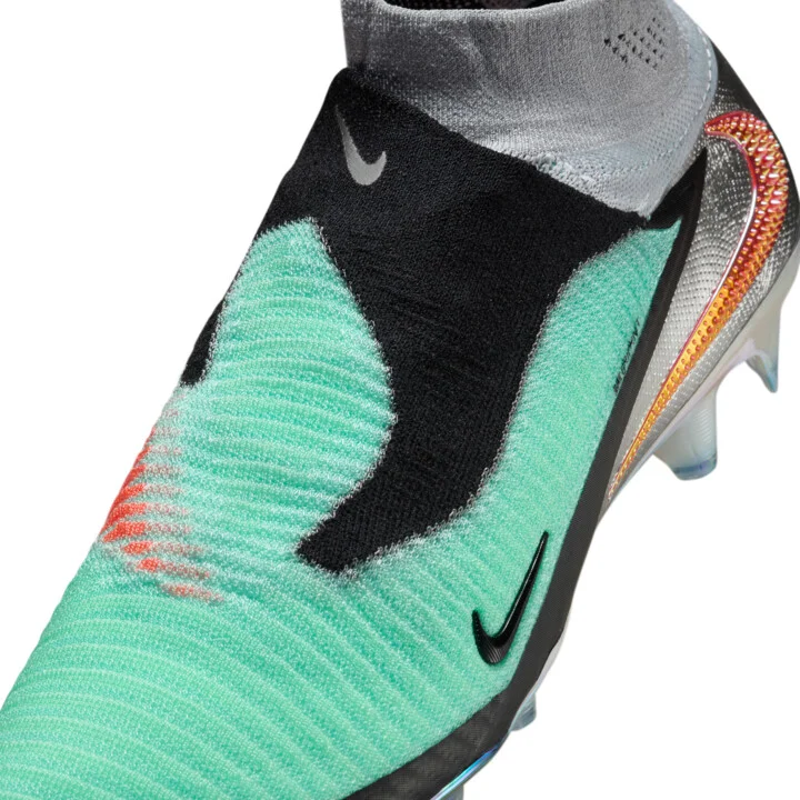 Nike Men's Phantom 6 High Elite Firm-Ground Soccer Cleats in Grey | IH3735-001 - Image 8