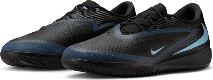 Nike Men's Phantom 6 Low Academy Indoor/Court Soccer Shoes in Black | HQ2319-003 - Image 5