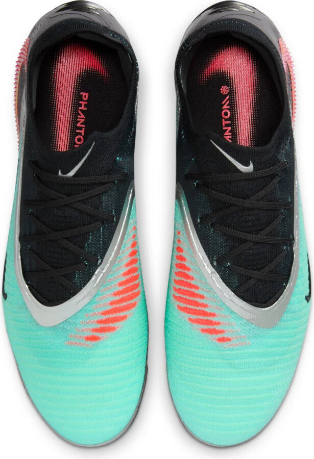 Nike Men's Phantom 6 Low Elite Artificial-Grass Soccer Cleats in Grey | IH3862-001 - Image 4