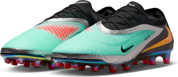 Nike Men's Phantom 6 Low Elite Artificial-Grass Soccer Cleats in Grey | IH3862-001 - Image 5