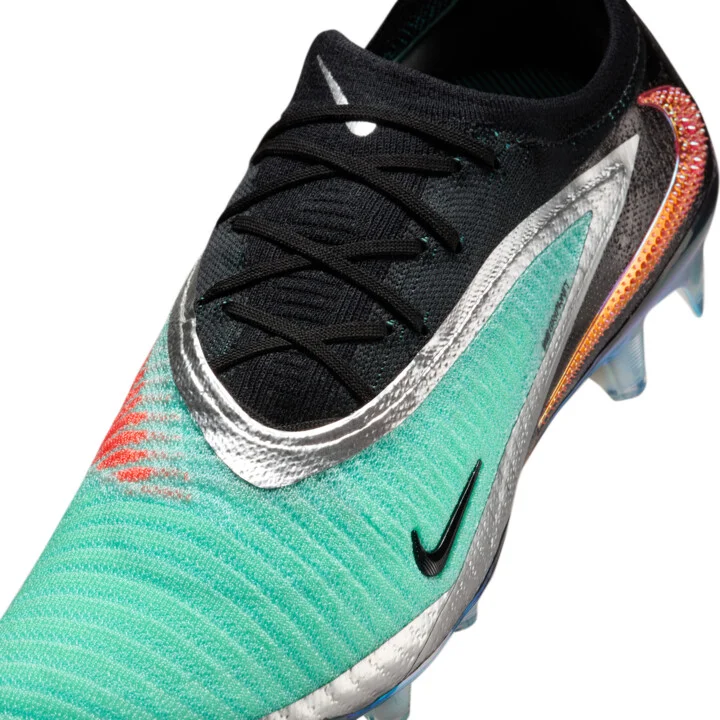 Nike Men's Phantom 6 Low Elite Firm-Ground Soccer Cleats in Grey | IH3737-001 - Image 8