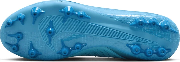 Nike Men's Phantom GX 2 Academy Artificial-Grass Low-Top Soccer Cleats in Blue | FJ2552-400 - Image 2