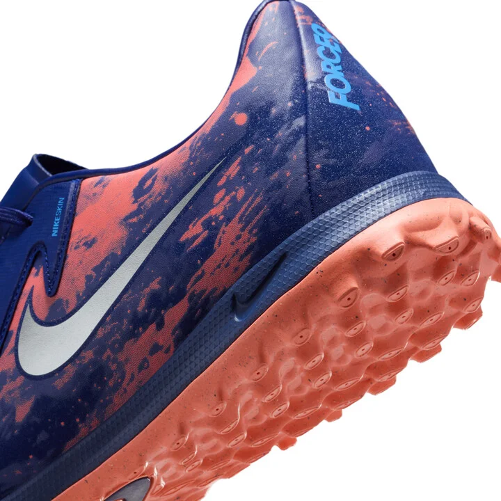 Nike Men's Phantom GX 2 Academy "Erling Haaland" Turf Low-Top Soccer Shoes in Blue | HV4069-400 - Image 8