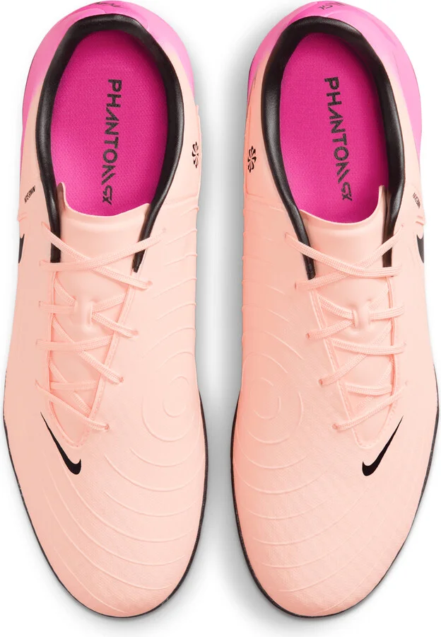 Nike Men's Phantom GX 2 Academy Indoor/Court Low-Top Soccer Shoes in Orange | FJ2581-800 - Image 4