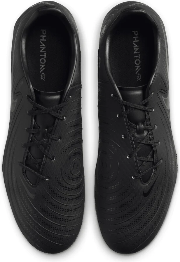 Nike Men's Phantom GX 2 Academy Multi-Ground Low-Top Soccer Cleats in Black | FD6723-002 - Image 4