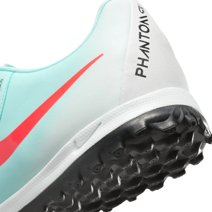 Nike Men's Phantom GX 2 Academy Turf Low-Top Soccer Shoes in Green | FJ2577-300 - Image 8