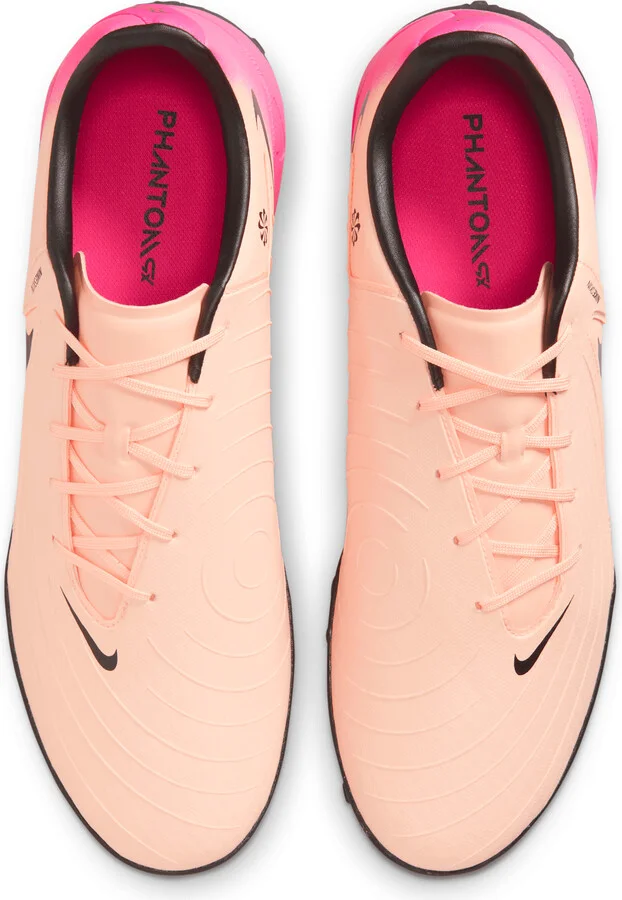 Nike Men's Phantom GX 2 Academy Turf Low-Top Soccer Shoes in Orange | FJ2577-800 - Image 4