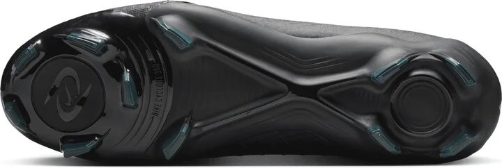 Nike Men's Phantom Luna 2 Academy Multi-Ground High-Top Soccer Cleats in Black | FD6725-002 - Image 2