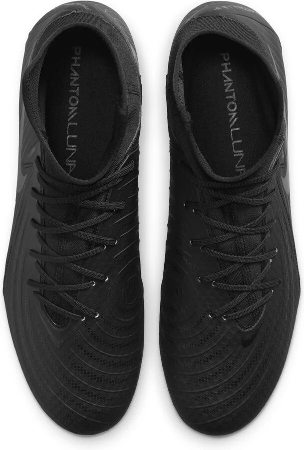 Nike Men's Phantom Luna 2 Academy Multi-Ground High-Top Soccer Cleats in Black | FD6725-002 - Image 4