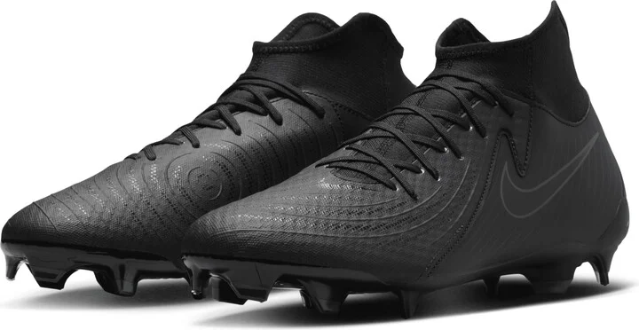 Nike Men's Phantom Luna 2 Academy Multi-Ground High-Top Soccer Cleats in Black | FD6725-002 - Image 5