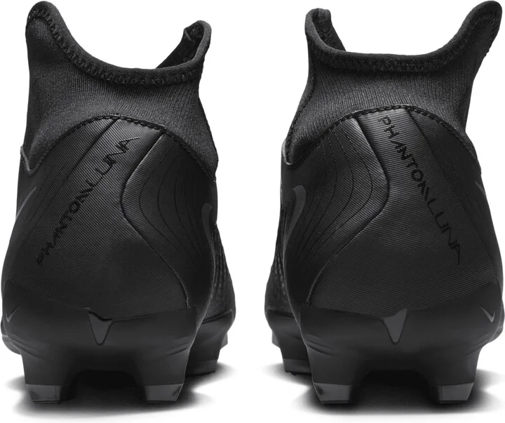 Nike Men's Phantom Luna 2 Academy Multi-Ground High-Top Soccer Cleats in Black | FD6725-002 - Image 6