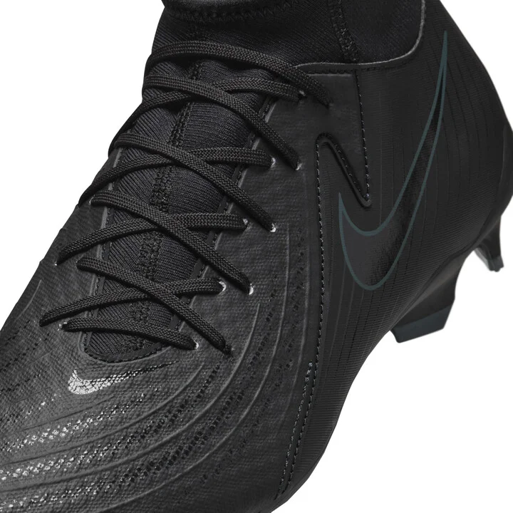 Nike Men's Phantom Luna 2 Academy Multi-Ground High-Top Soccer Cleats in Black | FD6725-002 - Image 8