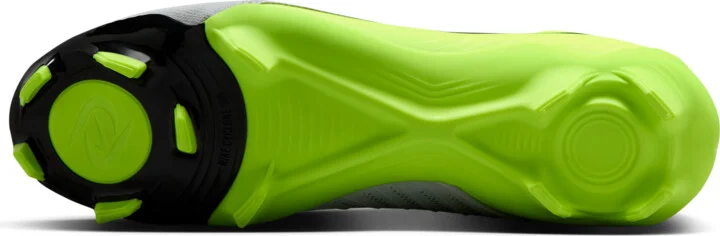 Nike Men's Phantom Luna 2 Academy Multi-Ground High-Top Soccer Cleats in Grey | FD6725-003 - Image 2