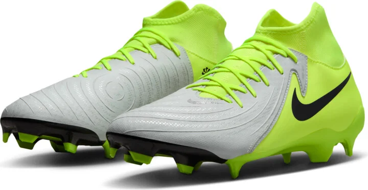 Nike Men's Phantom Luna 2 Academy Multi-Ground High-Top Soccer Cleats in Grey | FD6725-003 - Image 5