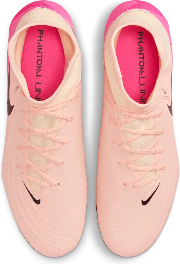 Nike Men's Phantom Luna 2 Academy Multi-Ground High-Top Soccer Cleats in Orange | FD6725-800 - Image 4