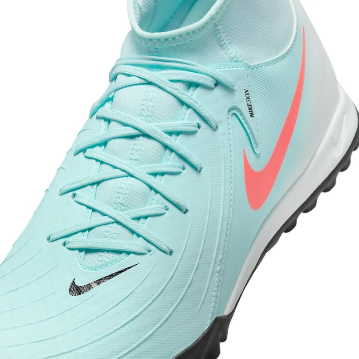 Nike Men's Phantom Luna 2 Academy Turf High-Top Soccer Shoes in Green | FJ2566-300 - Image 7