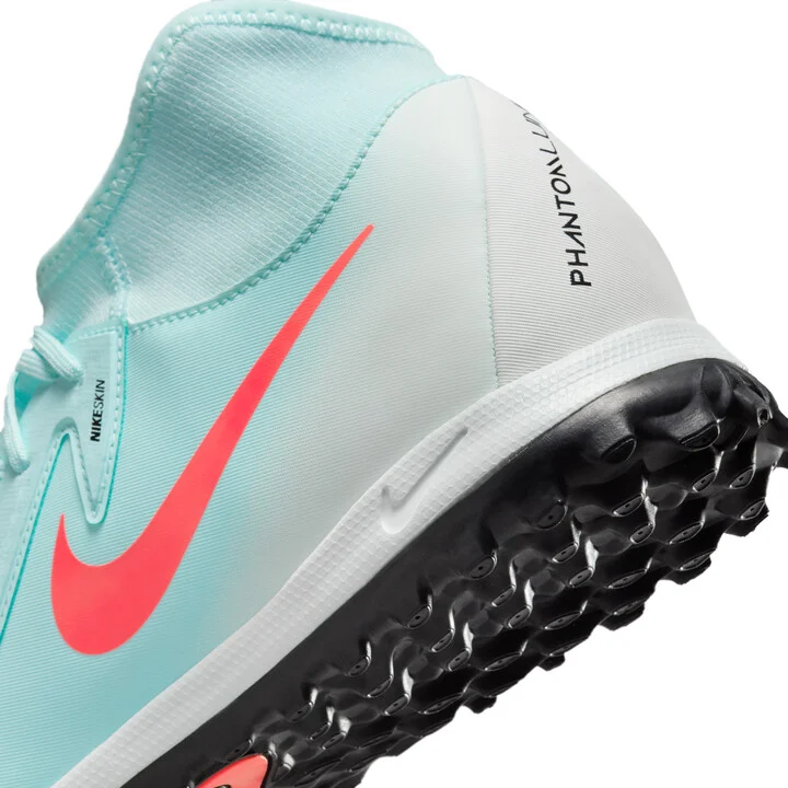 Nike Men's Phantom Luna 2 Academy Turf High-Top Soccer Shoes in Green | FJ2566-300 - Image 8